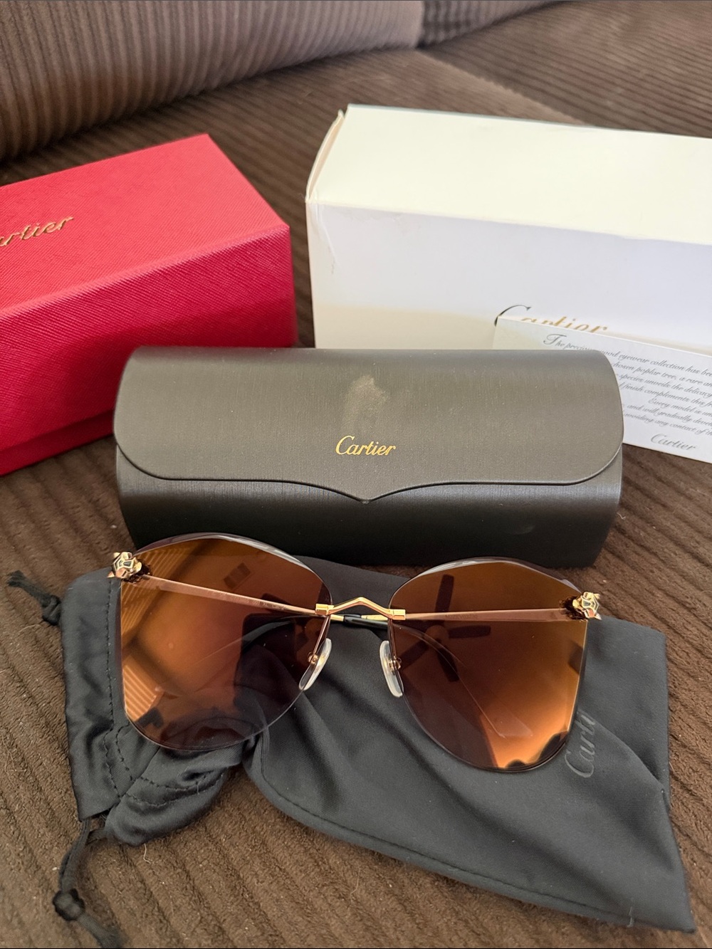 Cartier Panthere de Cartier Sunglasses - NEVER WORN